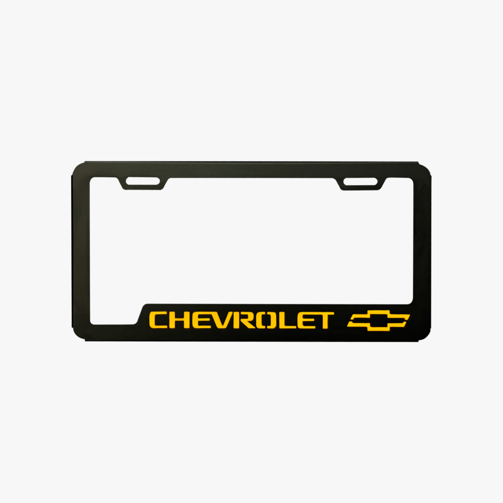 Portaplaca Chevrolet Compacta