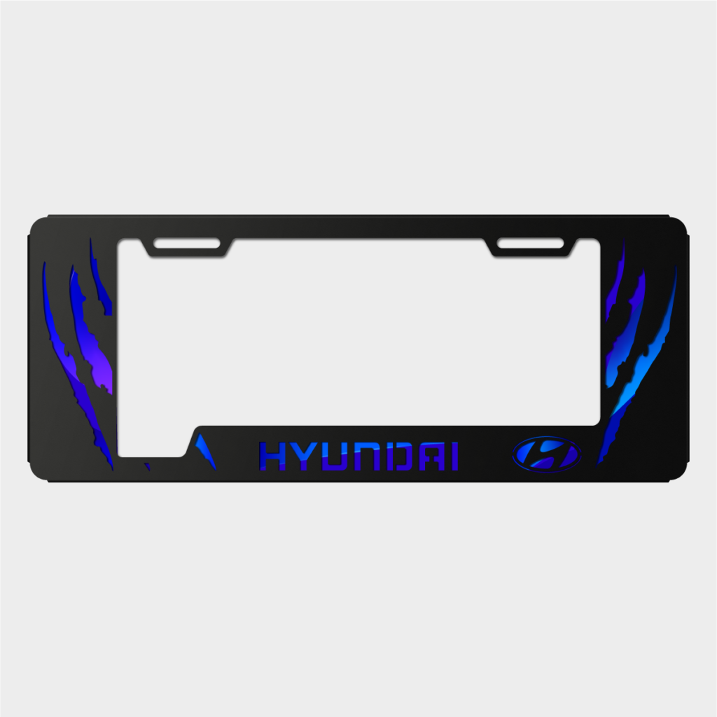 Portaplacas Hyundai Garras