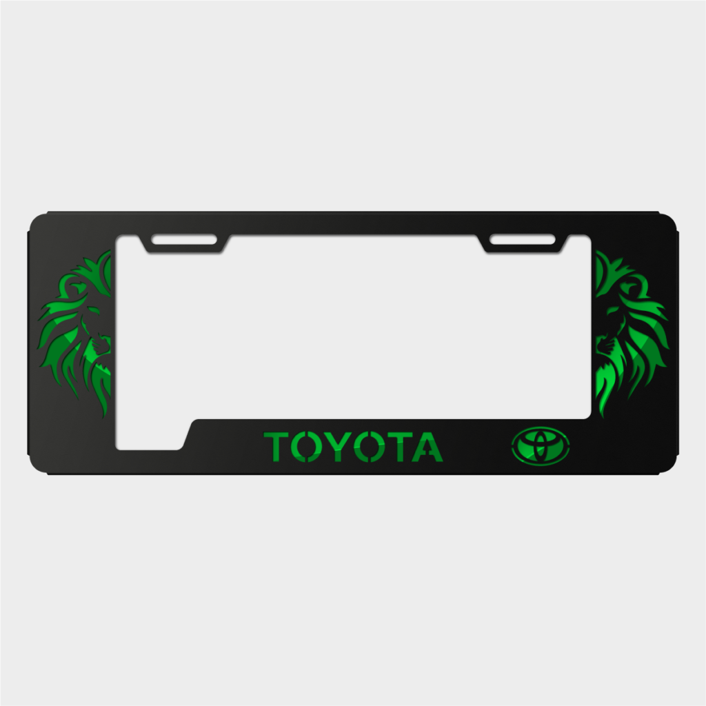Portaplacas Toyota León